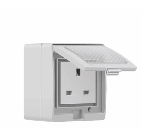 SONOFF S55 UK WIFI Smart Power Socket Outdoor Plug IP55 Waterproof App Control