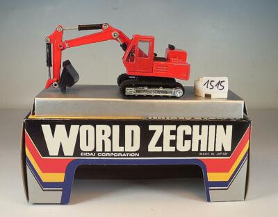 Eidai Grip 1/70 World Zechin 500 Nr. 10 Hitachi Bagger mit Schaufel OVP #1515