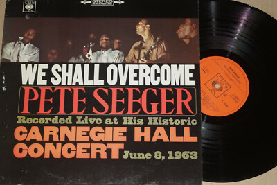 Pete Seeger -We Shall Overcome- LP CBS  (SBPG 62209)