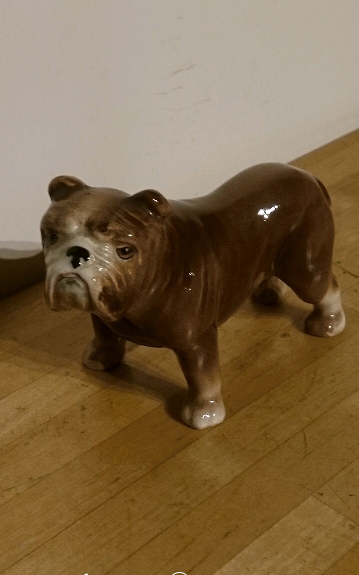 アンティークブルドッグ Beautiful Vintage Sylvac Bulldog - Bull Dog Ref No 155 | eBay