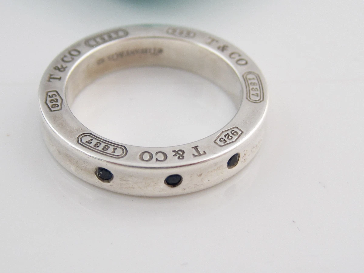 Tiffany 1837 2024 ring sapphire