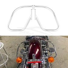 Chrome Rear Saddlebag Guard Crash Bar For Harley FLSTN Softail Deluxe 2005-2017