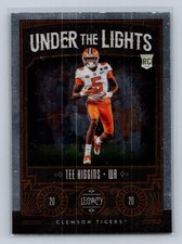 Tee Higgins - 2020 Legacy Football Under the Lights insert rookie  Card # UL-TH