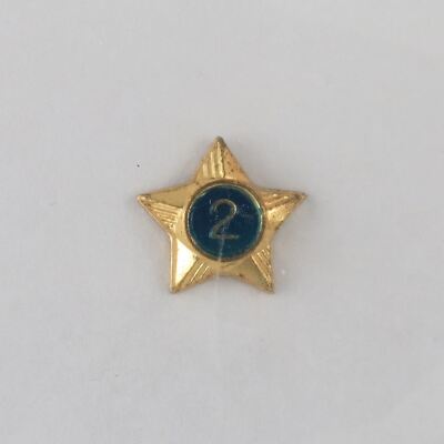 2nd Year Of Scouting Numerical Star Pin Boy Scouts [PN-1868]