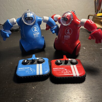 Sharper Image Robo Rage Remote Control Two Player Robot Fighting Set