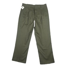 Vintage Chaps Ralph Lauren Gray Wool Dress Pants Pleated Straight 38x30