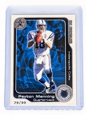 2001 Pacific Vanguard In Focus #7 Peyton Manning /99 Indianapolis Colts HOF