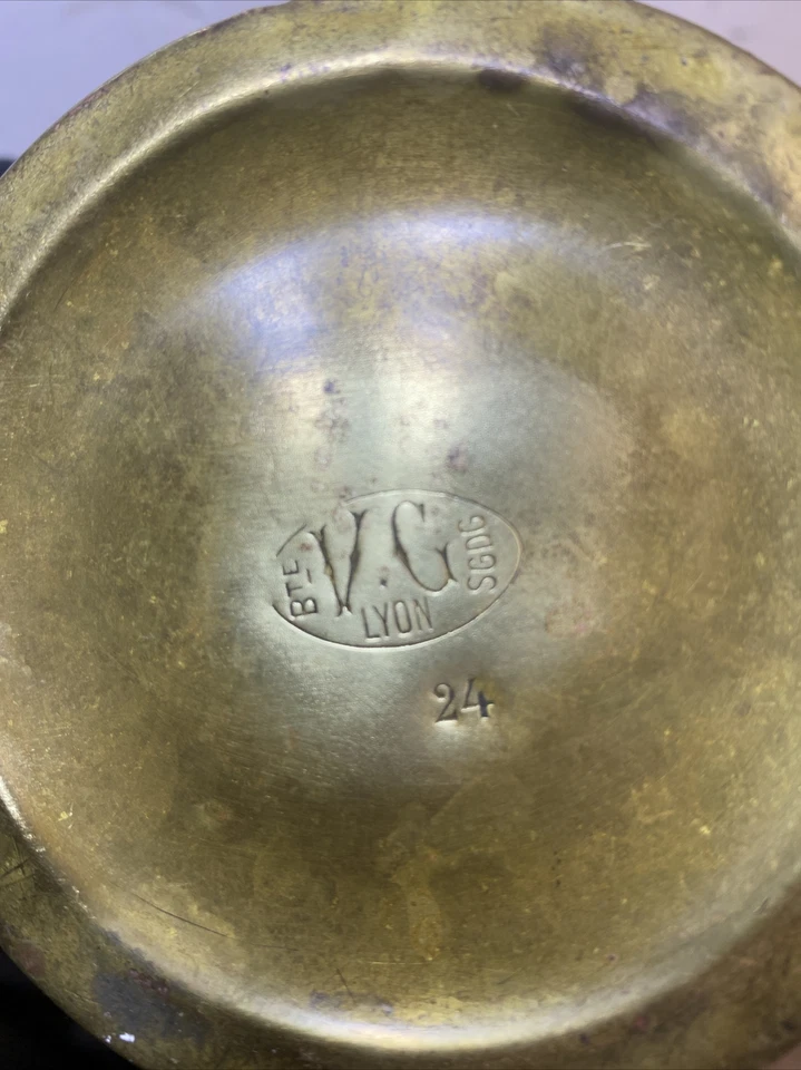 N.1 ancienne bouillotte en laiton￼ déco vintage - Photo 4/4