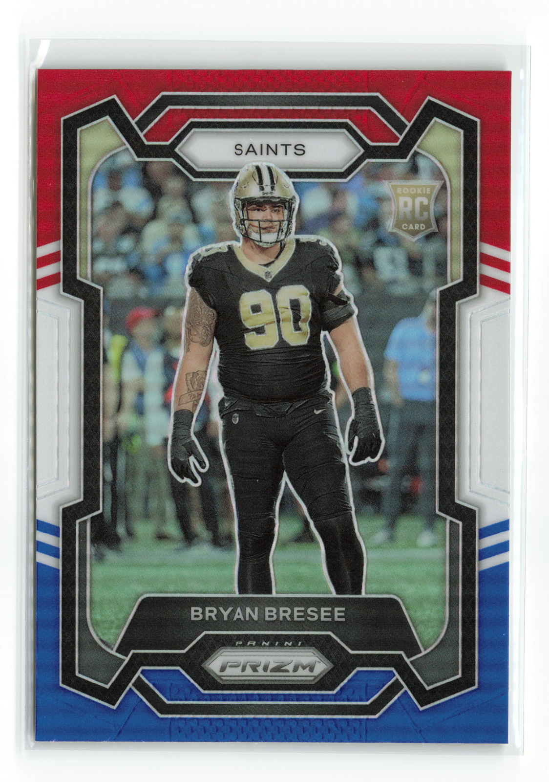 BRYAN BRESEE #372 2023 PANINI PRIZM SAINTS RC RED WHITE BLUE