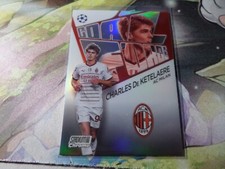 2022-23 Stadium Club Chrome UEFA Charles De Ketelaere Goal Force #GF-CDK Milan
