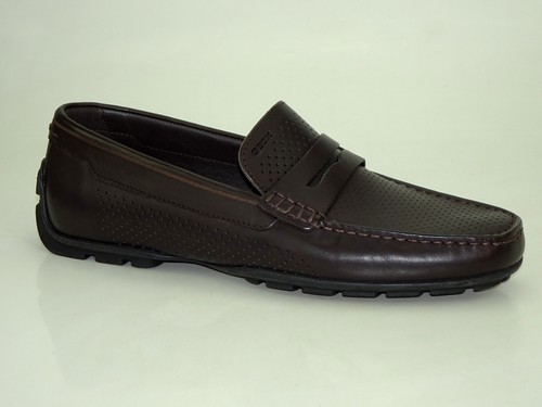 Geox U Moner A Mokassin Slipper Atmungsaktiv Ultra Leicht Loafer Herren Schuhe - Bild 2 von 15