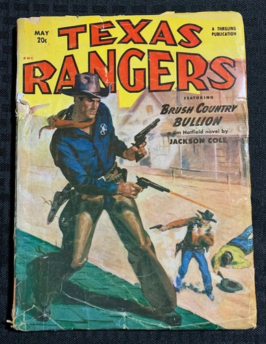 1951 May TEXAS RANGERS Pulp Fiction Magazine G/VG 3.0 Jackson Cole | eBay