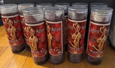 Set of 10 Haitian Love Knot 8”Glass Jar Prayer Candles 8’’ Veladoras Religiosas