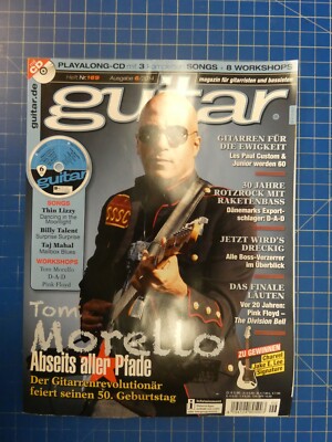 guitar Juni 2014 Thin Lizzy Billy Talent Taj Mahal Tom Morello H14955