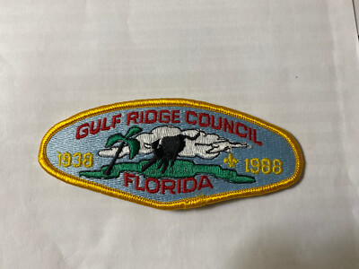 MINT CSP Gulf Ridge Council Florida SA-14 1988 50th Ann  Philmont $35 Value
