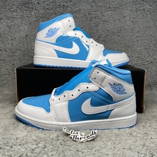Air Jordan 1 Mid SE Men Size 11.5-13 Legend Blue White Sneakers FZ2142-114