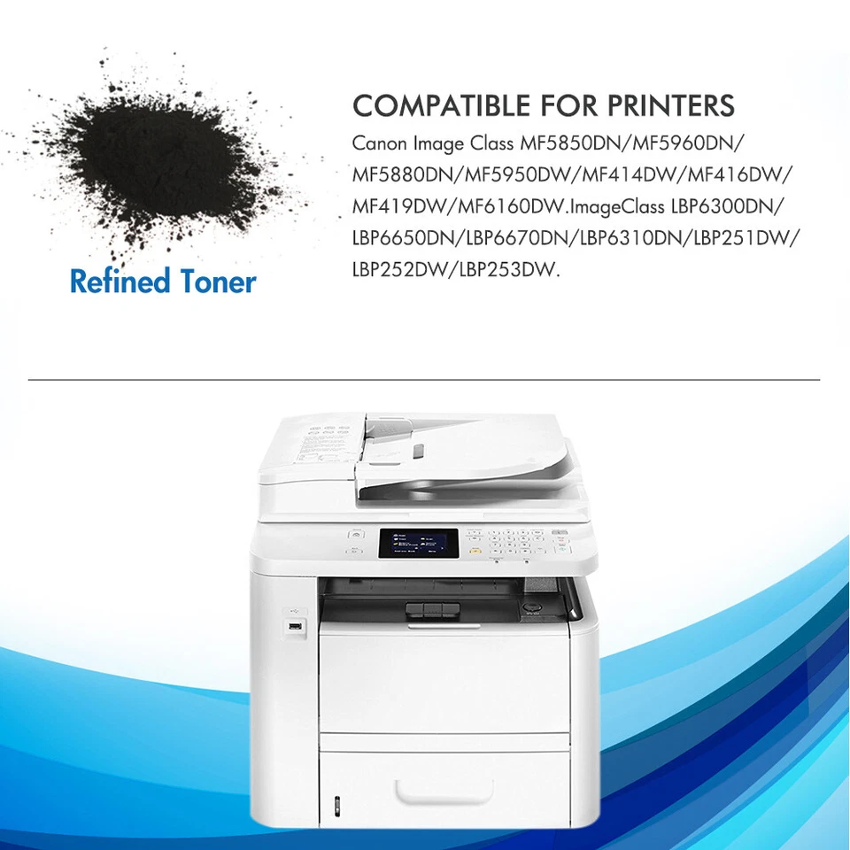 2PK CRG119 Toner for Canon 119 imageClass MF6160dw MF414dw MF5950dw MF5960dn INK - Image 3 of 4