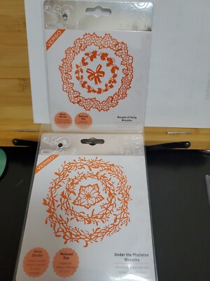 Tonic Studios Dies Verso   Wreaths Die Set Of 2