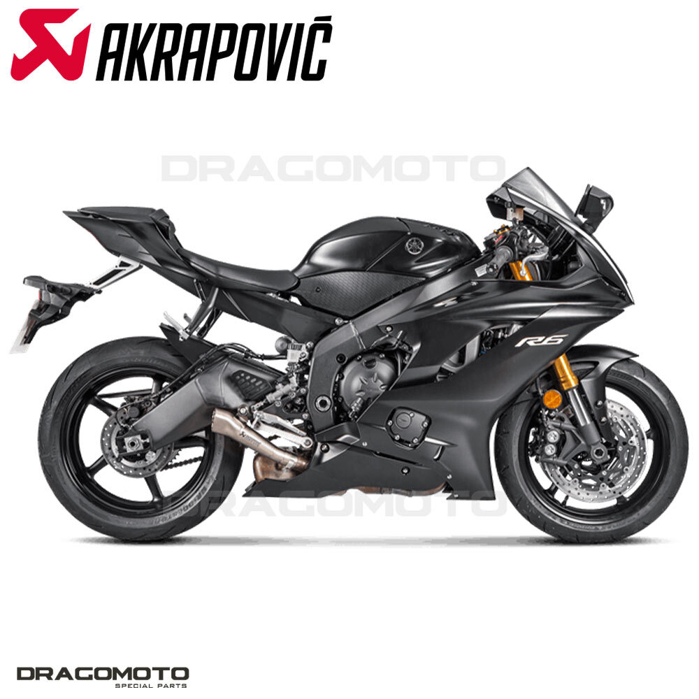 YZF-R6 Akrapovicマフラー YAMAHA YZF-R6 2006-2022 Auspuff AKRAPOVIC Titan RC SM-Y6SO6T | eBay