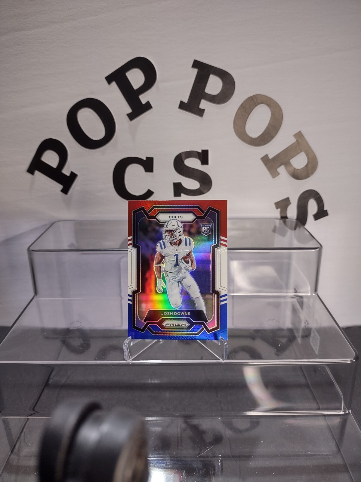 2023 Panini Prizm Josh Downs Red White Blue #345 Indianapolis Colts Rookie RC SP