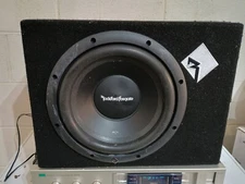 Rockford Fosgate R1-1X10 Single Prime R1 10” 200 Watt Car Loaded Enclosure