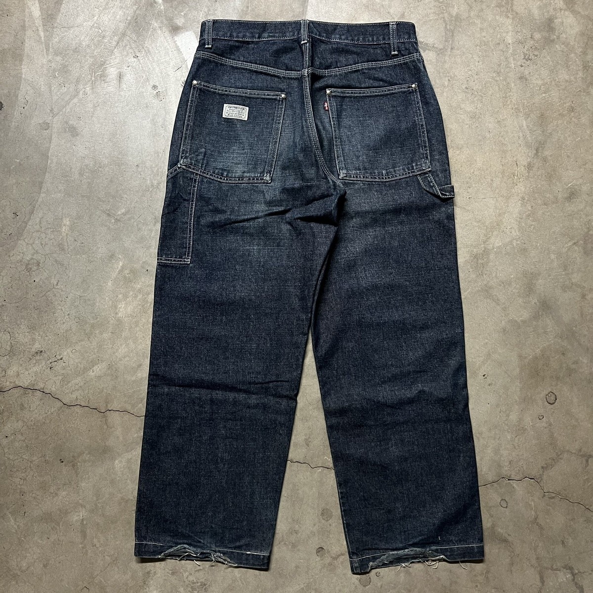 Vintage 90's Levis 🇺🇸 Dark Wash Double-Knee Carpenter