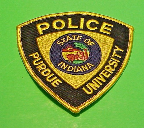 PARCHE POLICIAL PURDUE UNIVERSITY INDIANA 4" ¡¡ENVÍO GRATUITO!!!