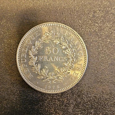 Pièce 50 Francs Argent 1975 hercules - Photo 1/2