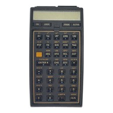 Vintage Hewlett-Packard HP-41CX Scientific Calculator with MATH 1 Module