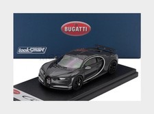 LOOKSMART LS490D Bugatti Chiron Sport N 16 Wing Up 2019 Grey Carbon 1/43