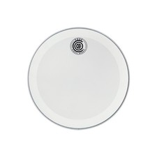Code Signal White Bass Drumhead 16