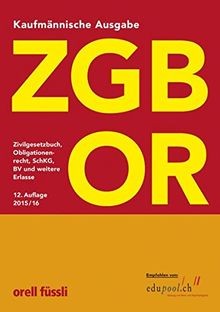 ZGB OR Kaufmännische Ausgabe: Zivilgesetzbuch, Obli... | Buch | Zustand sehr gut