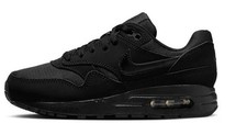 Big Kid's Nike Air Max 1 Black/Black-Black DZ3307 001 