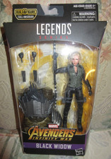 Marvel Legends Avengers Infinity War Black Widow Figure W Cull Obsidian BAF NEW