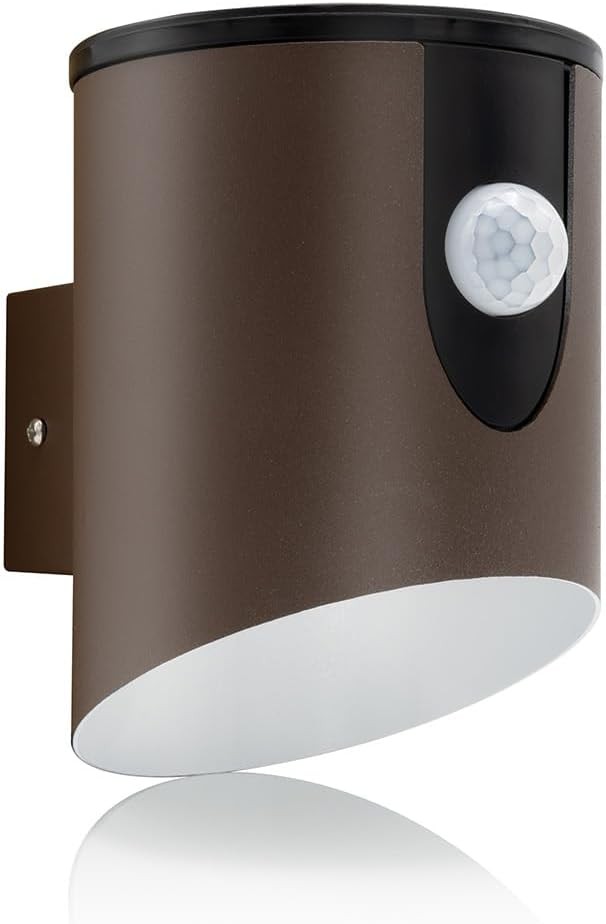 Auraglow Outdoor Battery Powered Wireless LED PIR Motion Sensor Security Wall L