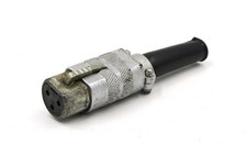 Vintage Cannon UA-3-11 Connector for Electro-Voice 666, 667, 655C Microphone