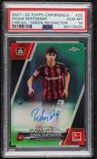 Zidan Sertdemir Chrome Bundesliga 2021 Green Refractor /99 Auto
