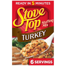 Stuffing Mix for Turkey Flavor, Savory Seasoned, 6 oz Box