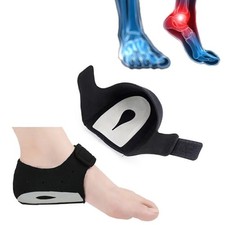 2x Plantar Fasciitis Relief Heel Cups for Foot Pain Relief Elastic Gel Pads USA