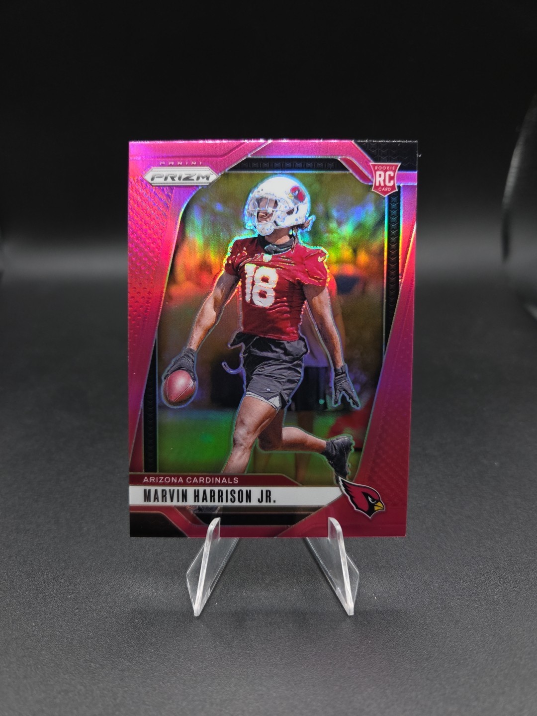 Marvin Harrison Jr. 2024 Panini Prizm - Rookie #375 Pink Prizm (RC) Arizona