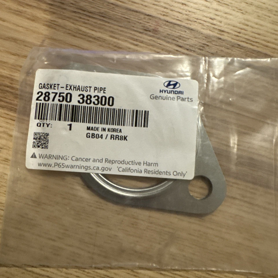 EE. UU. - Nuevo tubo de escape genuino Hyundai a junta de colector 28750-38300 Foto 2 de 4
