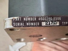 Bendix 4000290-8506 Roll Servo Type # SA-816B