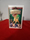 Walt Disney Masterpiece Bambi 55th Limited Edition VHS Clamshell Movie