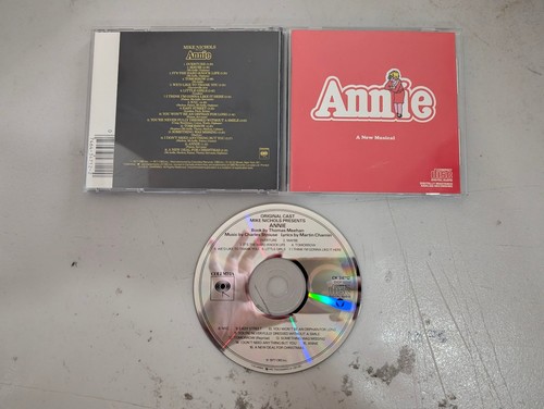 Annie Original Broadway Cast CD 1977 Musical Columbia CK 34712