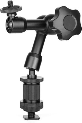 Chromlives 7'' Magic Arm, Articulating Magic Friction Arm Adjustable with Hot S