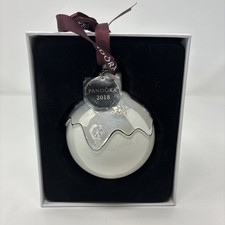 Pandora 2018 Porcelain Christmas Bauble Ornament Limited Edition w/ Box New