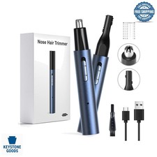 5-in-1 Rechargeable Nose  Ear Hair Trimmer for Men  Women