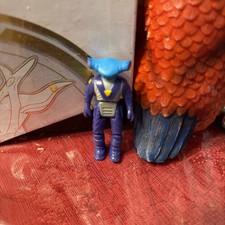 Vintage Dino Riders 1987 MAKO Hammerhead Rulon Warrior Figure Monoclonius Pilot