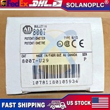 Allen Bradley 800T-U29 Potentiometer Brand New in Box 800TU29 US Free Tax