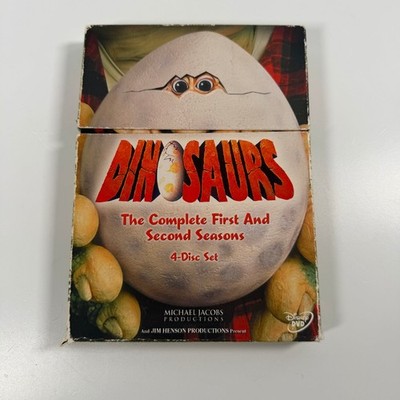 Dinosaurs DVD 2004 The Complete First And Second Seasons Jim Henson 4-Disc Set